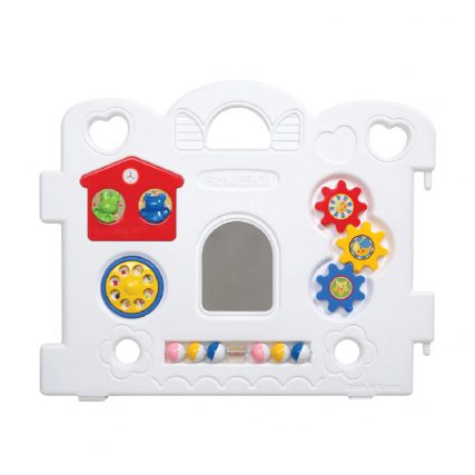 韓國 Haenim Toy Petit 6P寶寶屋地墊套裝附有面板固定扣 － 灰色 + 白色