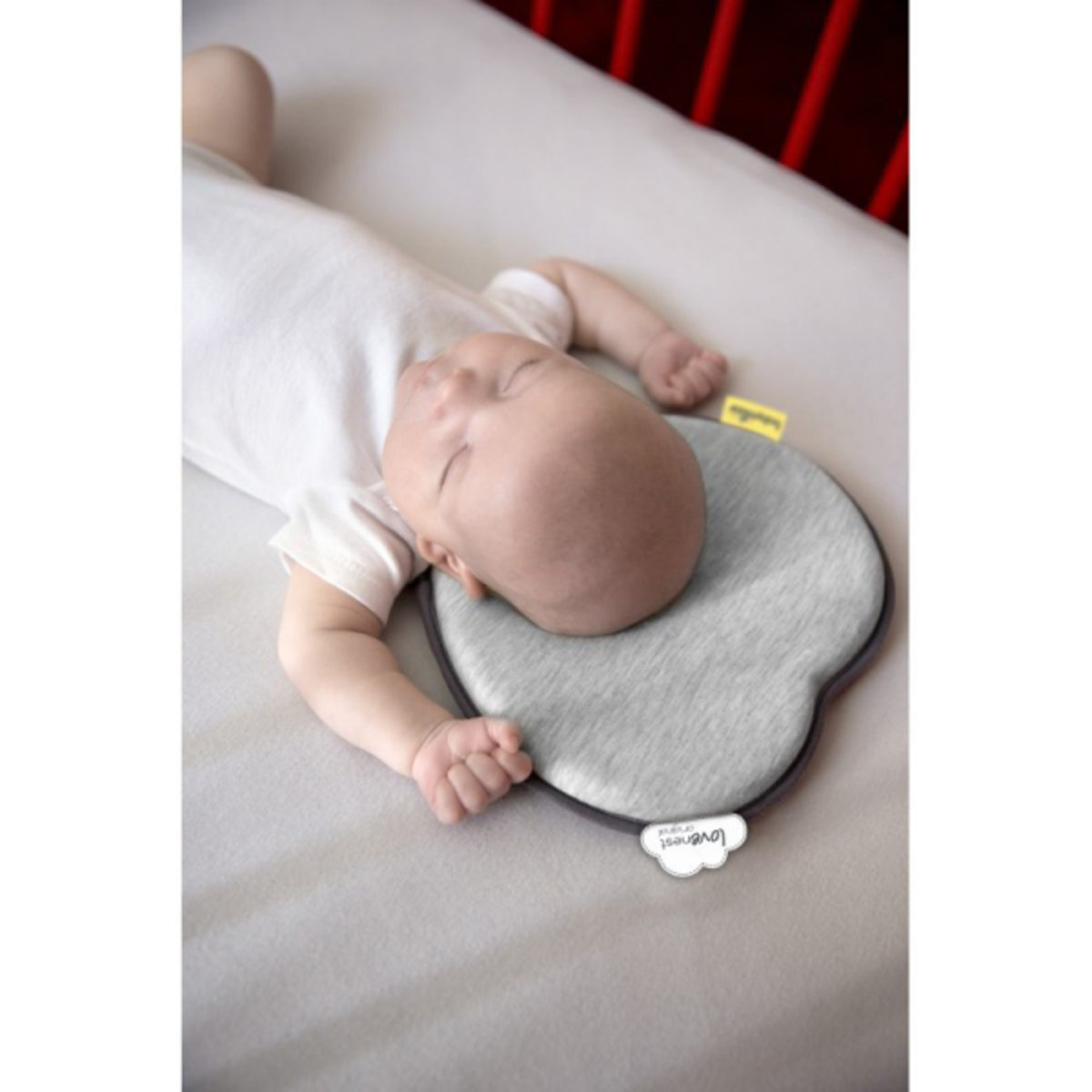 法國 Babymoov Lovenest 心型塑形頭枕 [防扁頭]