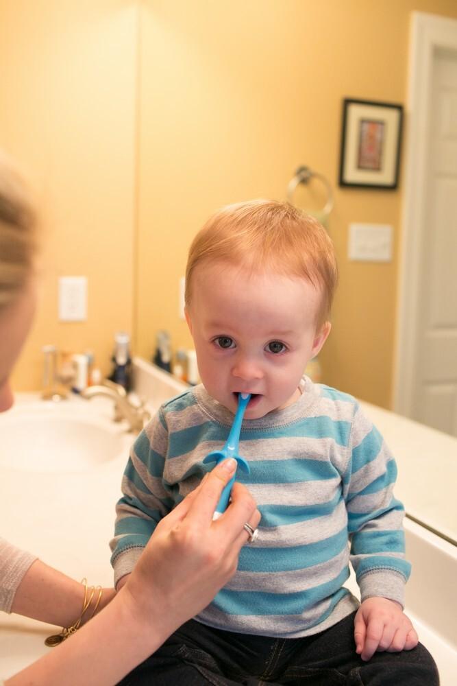 美國 Dr Brown's 幼兒軟毛安全牙刷 - 小象 [0 ~ 3歲]