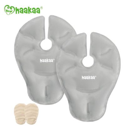 Haakaa 乳房冷熱敷墊 [2個裝] 附收納袋