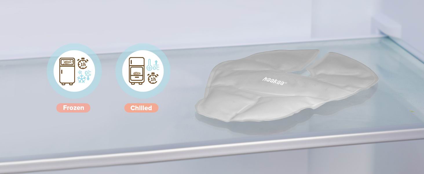 Haakaa 乳房冷熱敷墊 [2個裝] 附收納袋